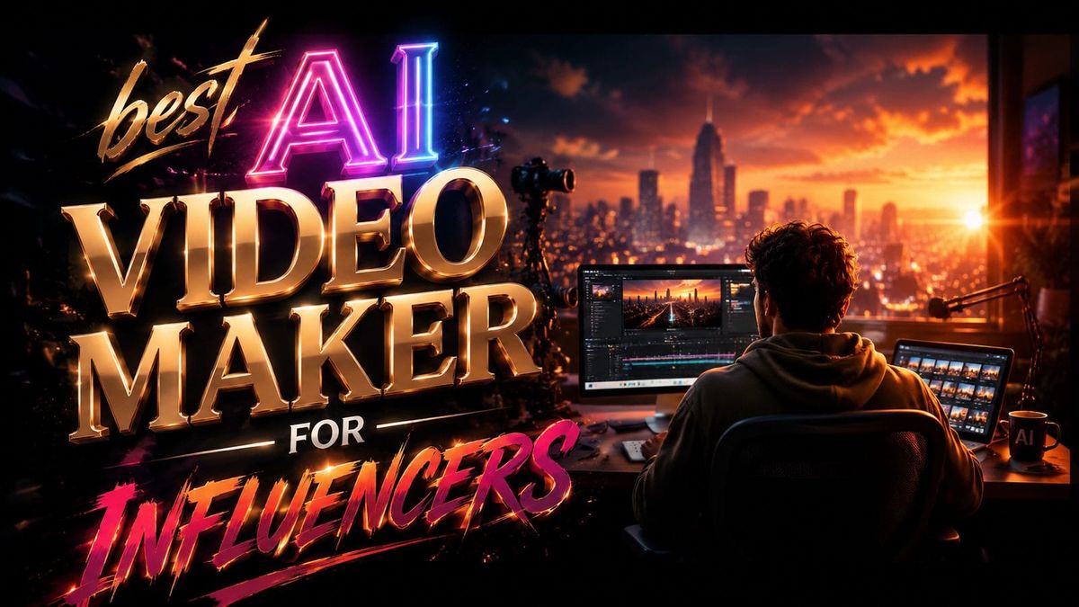 Best AI Video Maker for Influencers in 2026 (Top Picks)