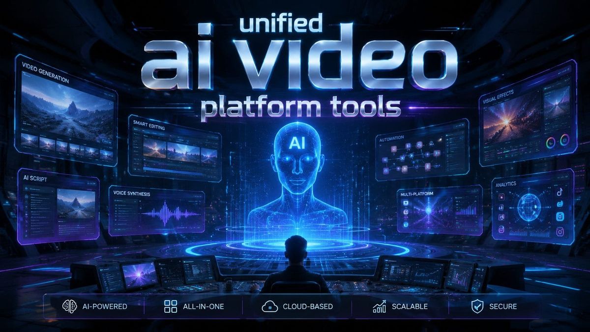 Plataforma Unificada de Herramientas de Vídeo con IA (2026)