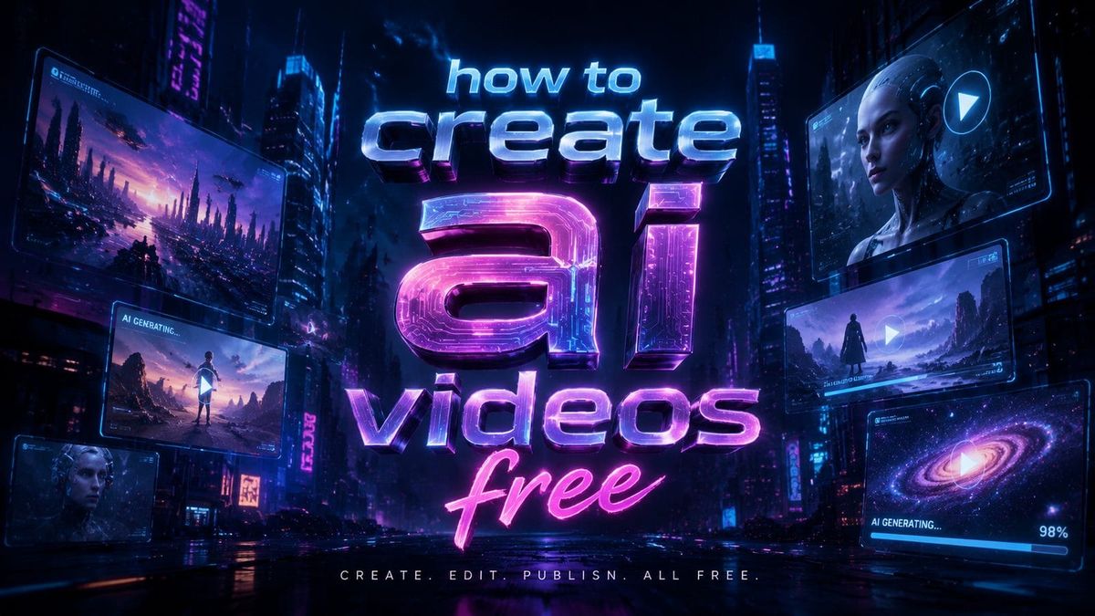 How to Create AI Videos Free in 2026: Ultimate Guide