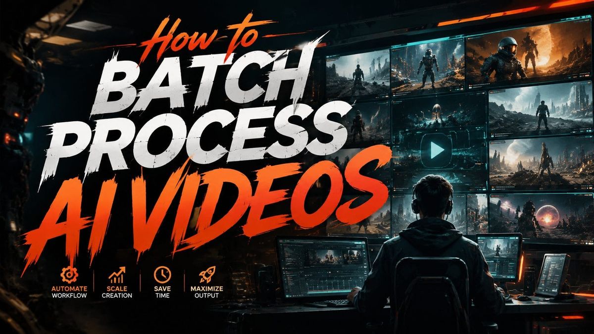 How to Batch Process AI Videos in 2026: Ultimate Guide