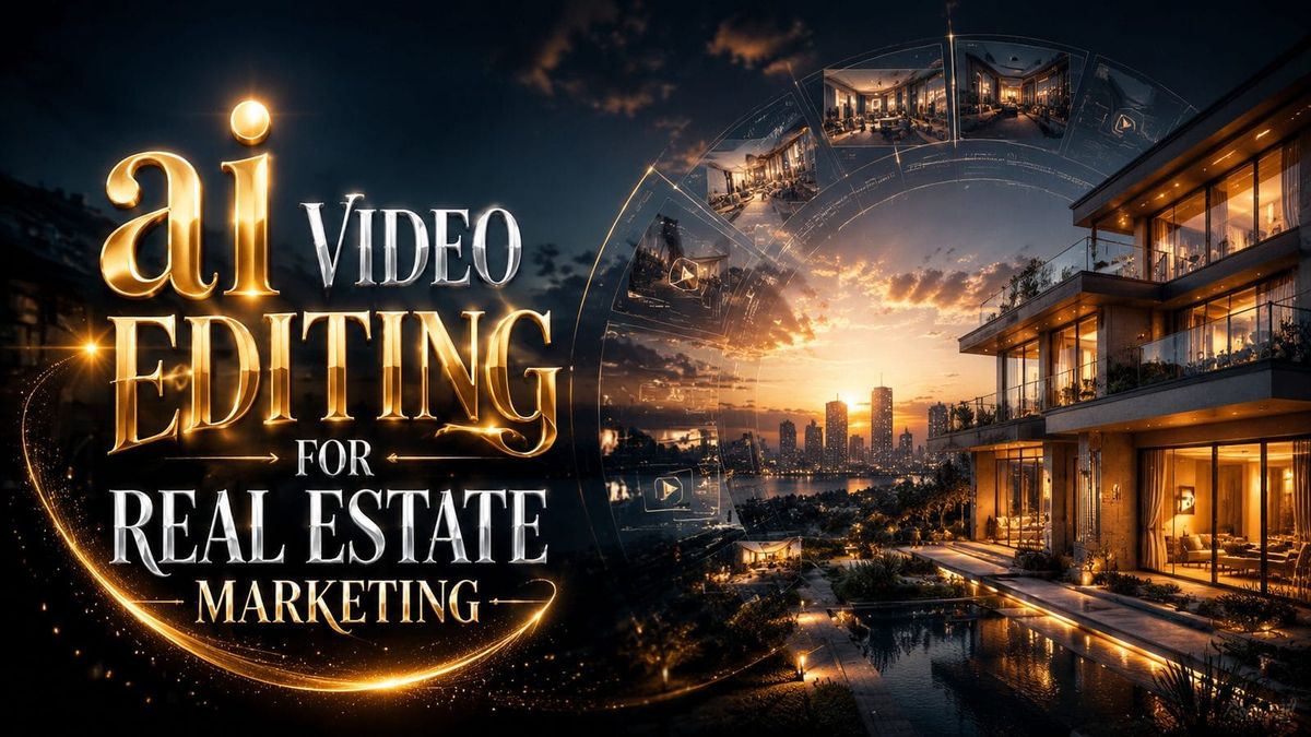 Montage Vidéo IA pour le Marketing Immobilier en 2026