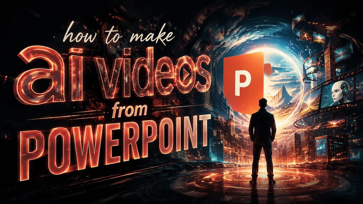 Cómo crear videos con IA desde PowerPoint en 2026