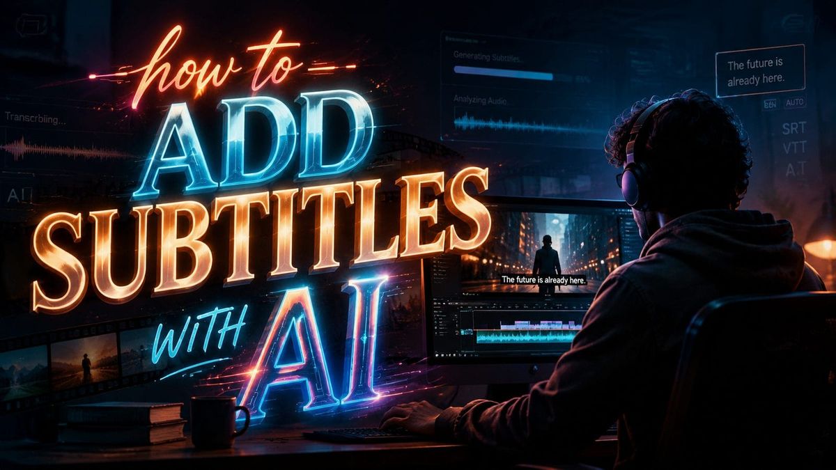 How to Add Subtitles with AI in 2026: Ultimate Guide