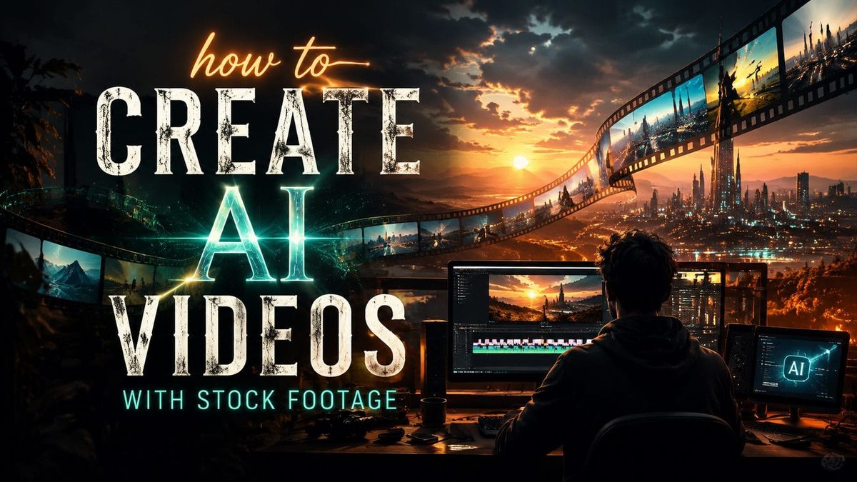How to Create AI Videos with Stock Footage (2026 Guide)