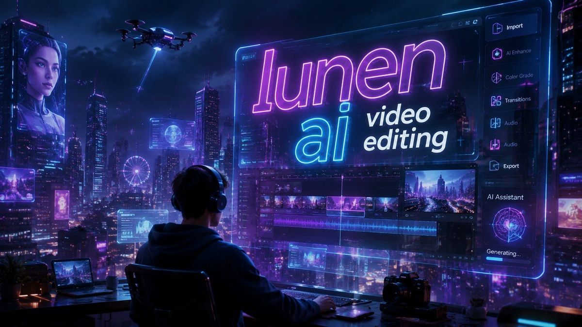 Lunen AI Video Editing: Revoluciona tus videos en 2026