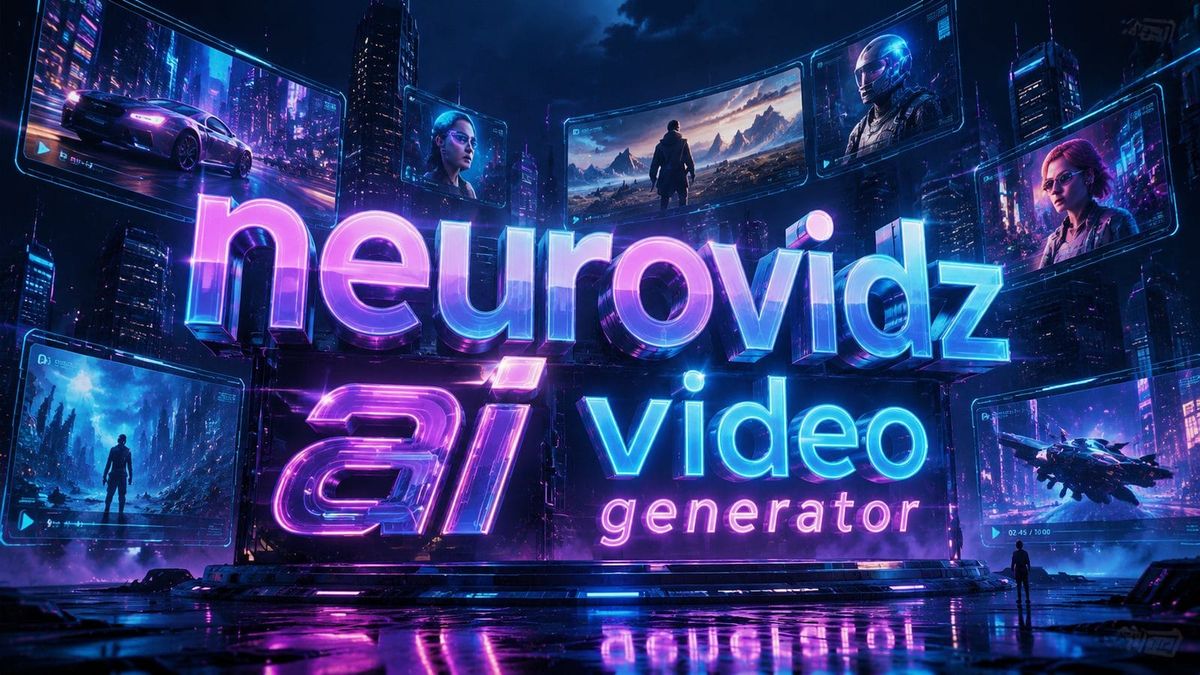 NeuroVidz AI Video Generator 2026: Create Stunning Videos Instantly