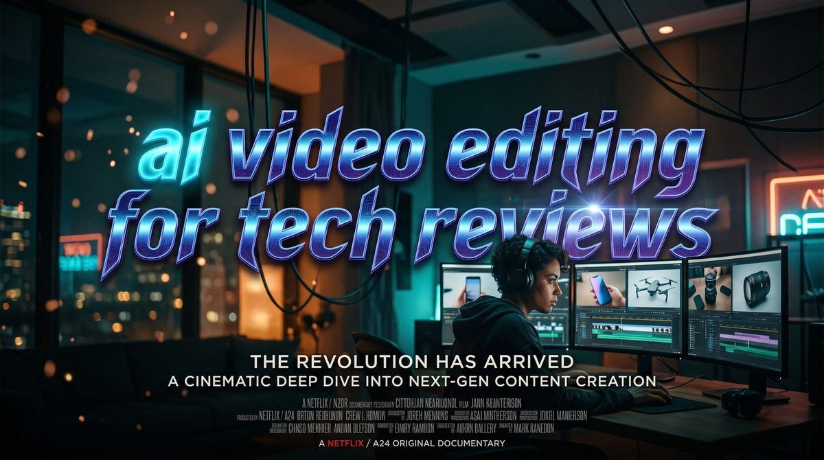 AI Video Editing for Tech Reviews: Future Trends (2026)