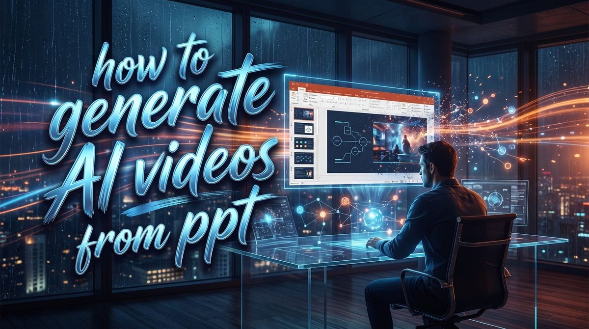 How to Generate AI Videos from PPT in 2026: Ultimate Guide
