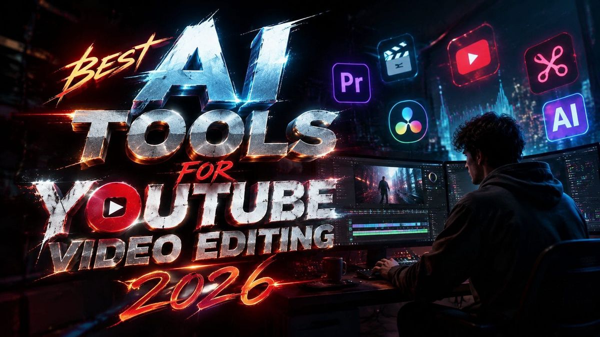 Best AI Tools for YouTube Video Editing in 2026 (Top Picks)