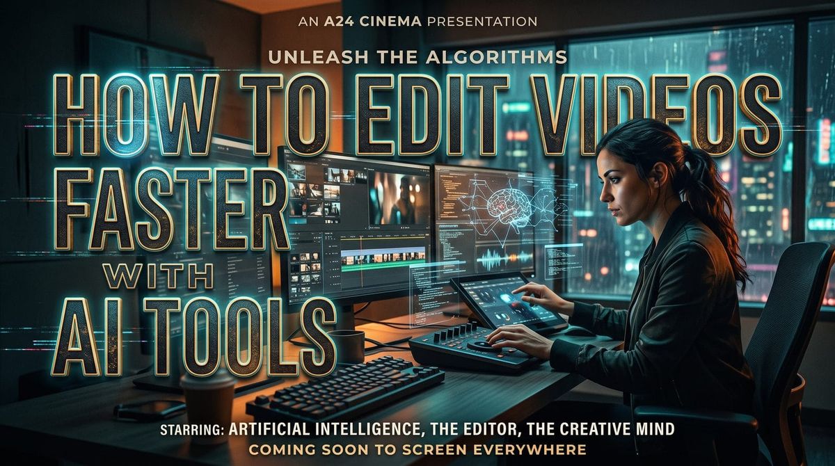 Como Editar Vídeos Mais Rápido com Ferramentas de IA