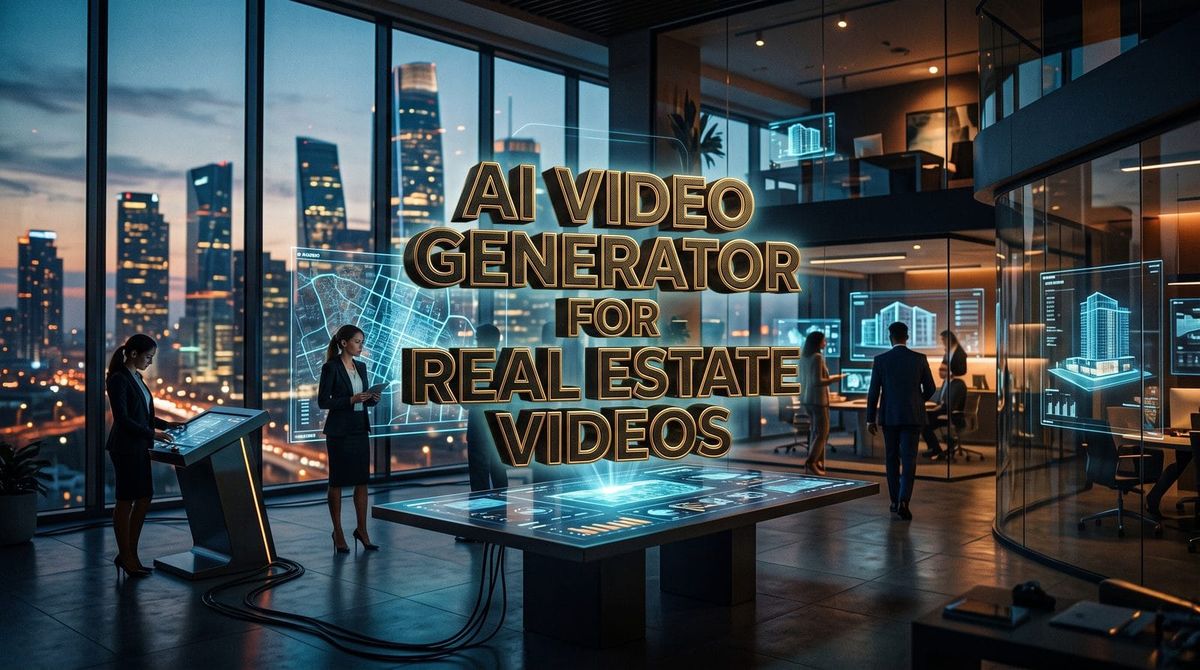 How Does AI Video Generator for Real Estate Videos Work in 2026?