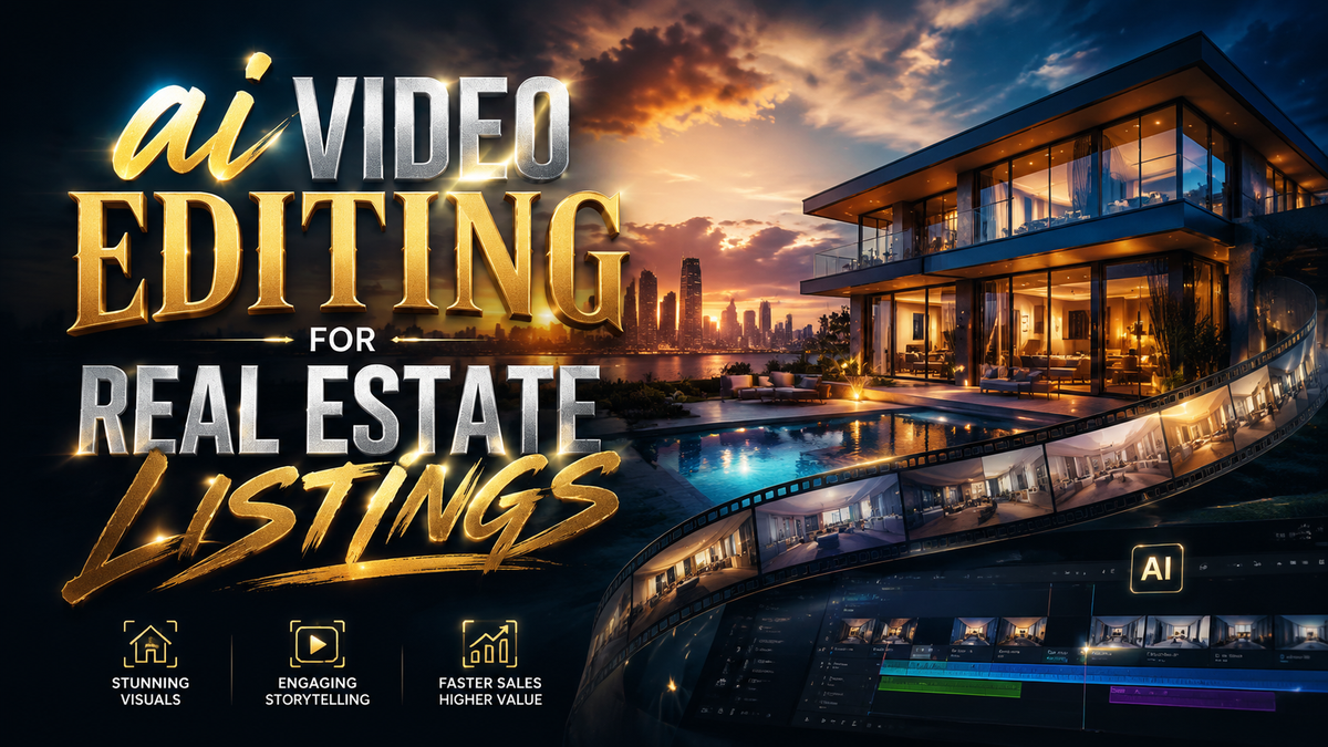 AI Video Editing for Real Estate Listings: 2026 Trends & Tools