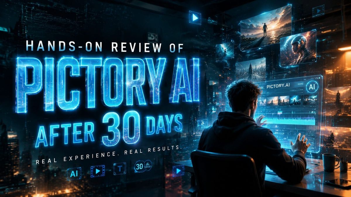 Pictory AI After 30 Days: My Honest Hands-On Review