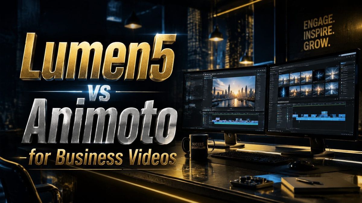 Lumen5 vs Animoto for Business Videos: Which Tool Wins in 2026?