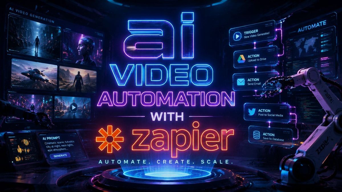 How Does AI Video Automation with Zapier Work in 2026?