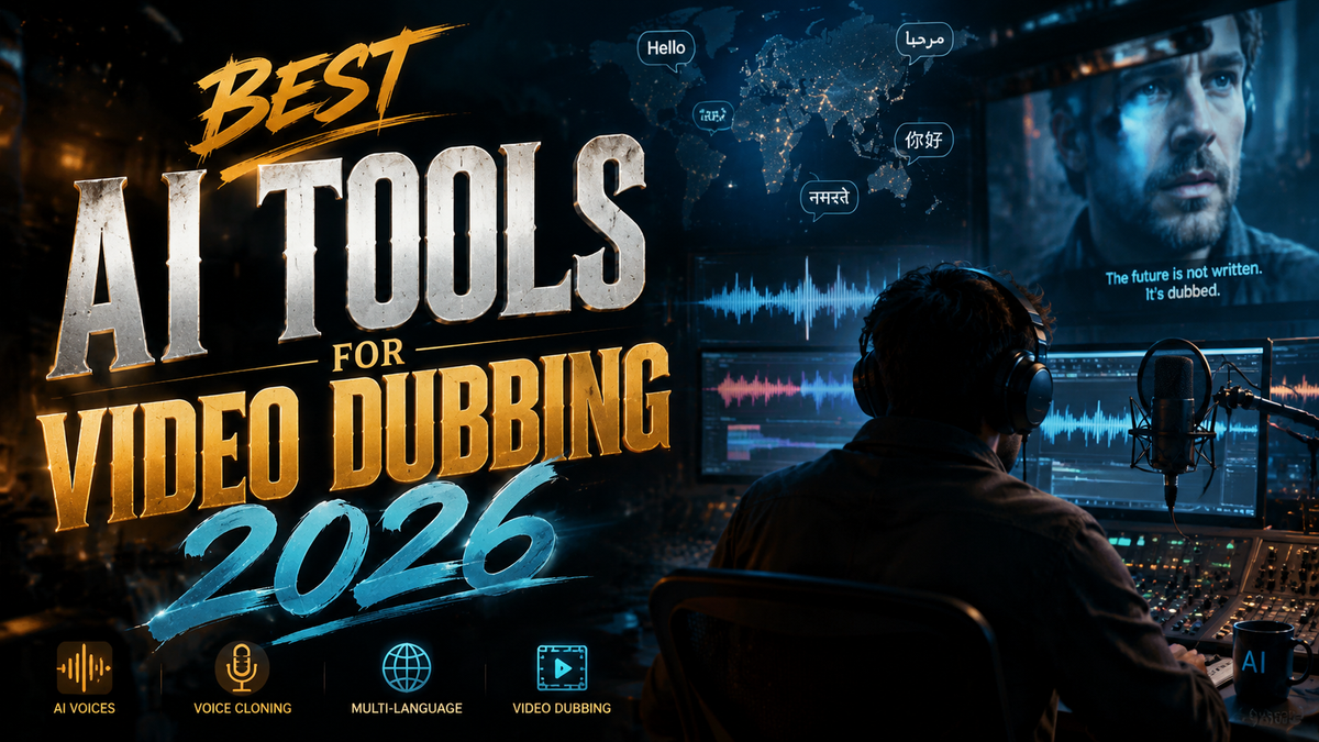 Best AI Tools for Video Dubbing in 2026: Top Picks