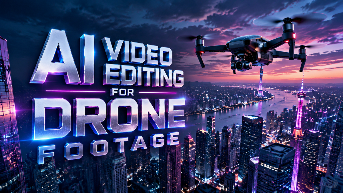 AI Video Editing for Drone Footage: 2026 Trends & Tools