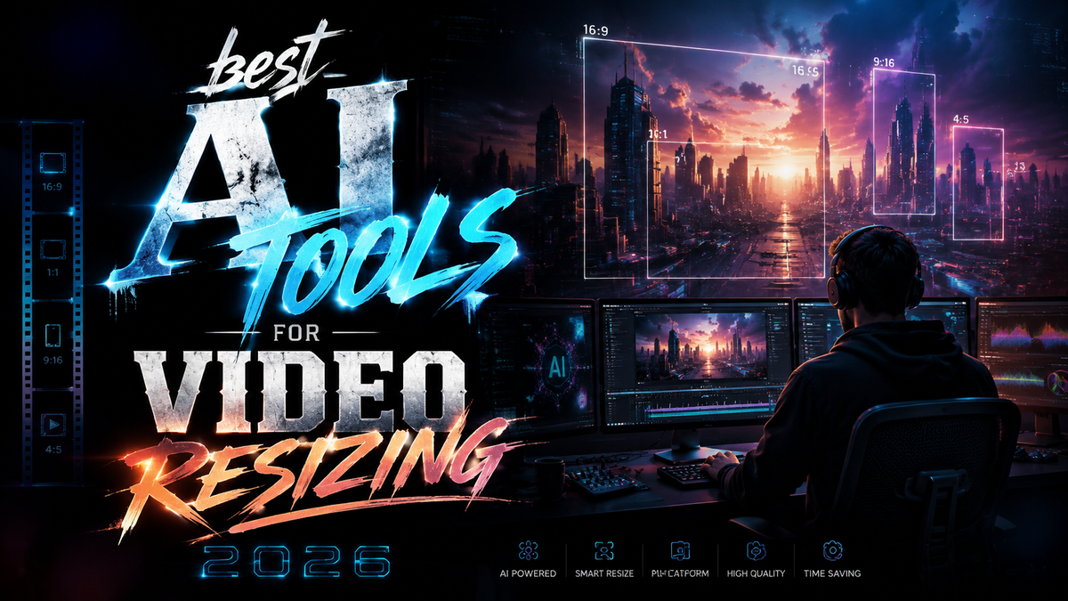 Best AI Tools for Video Resizing in 2026: Top Picks