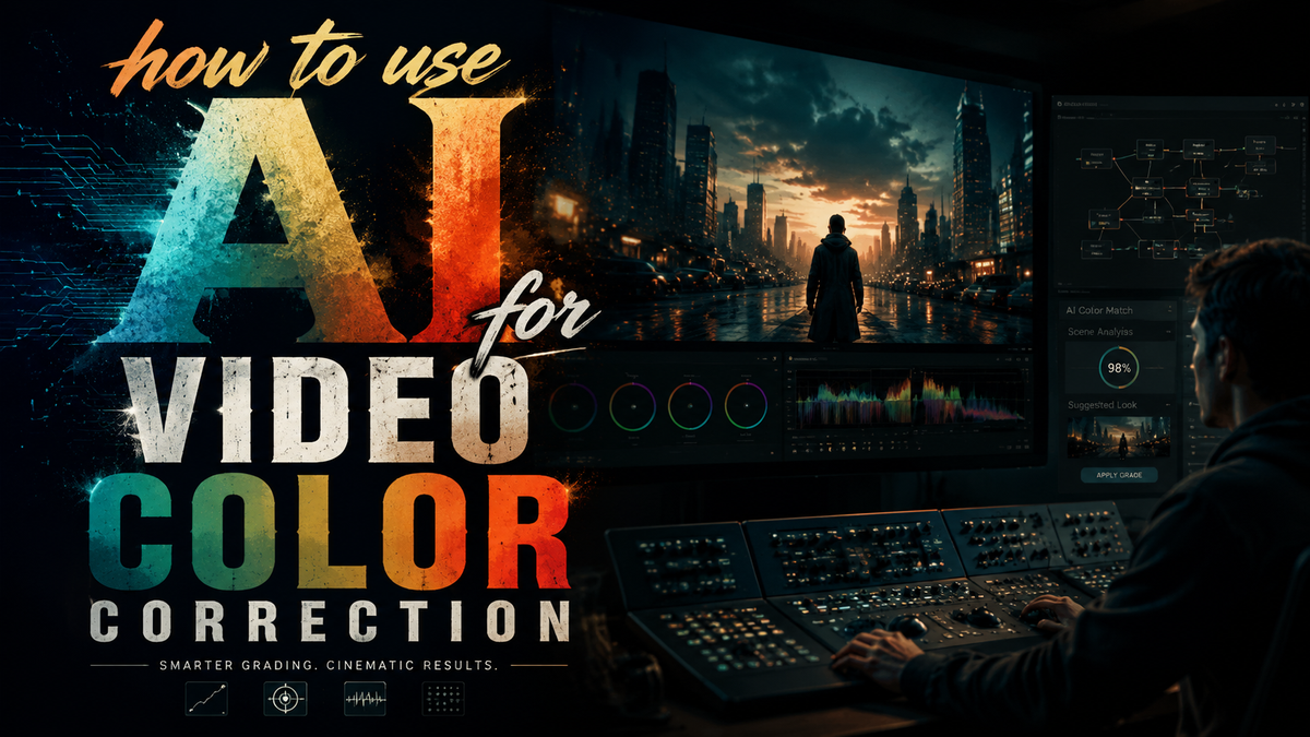 How to Use AI for Video Color Correction in 2026 (Complete Guide)