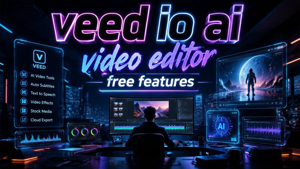 How Does VEED.IO AI Video Editor Free Features Work in 2026?