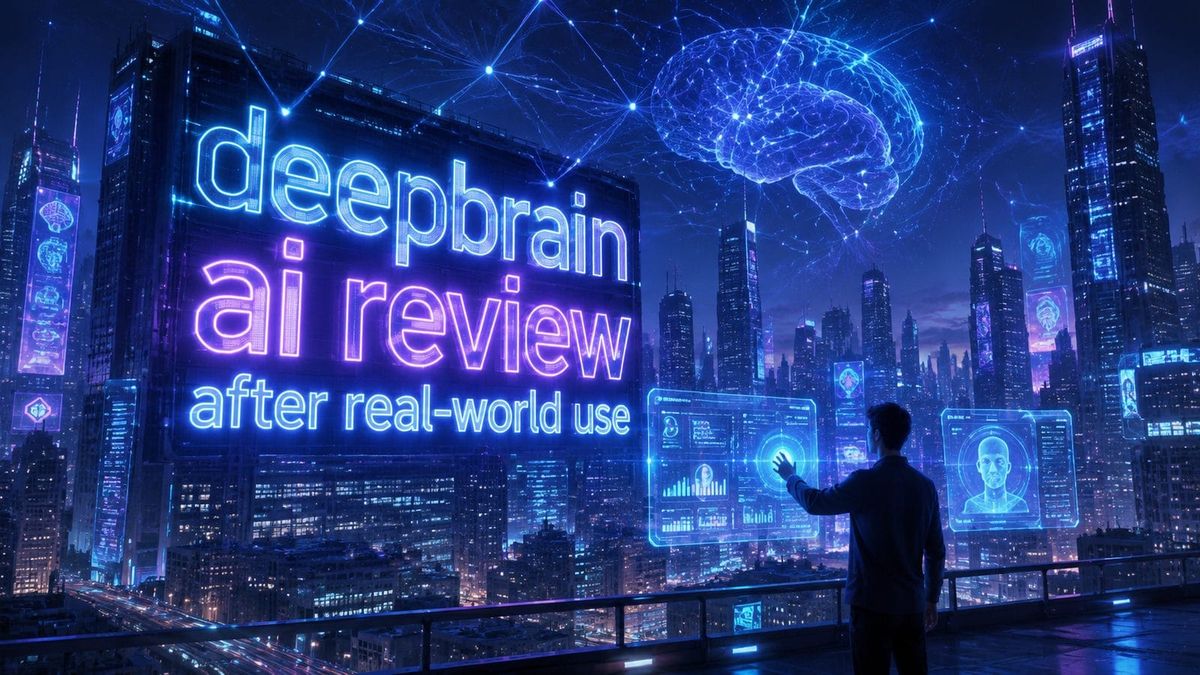 DeepBrain AI in 2026: Real-World Performance Review After Daily Use