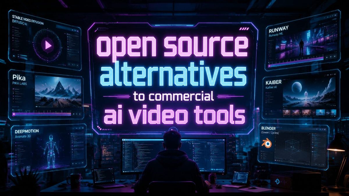Open Source vs Commercial AI Video Tools: Which Should You Choose in 2026?
