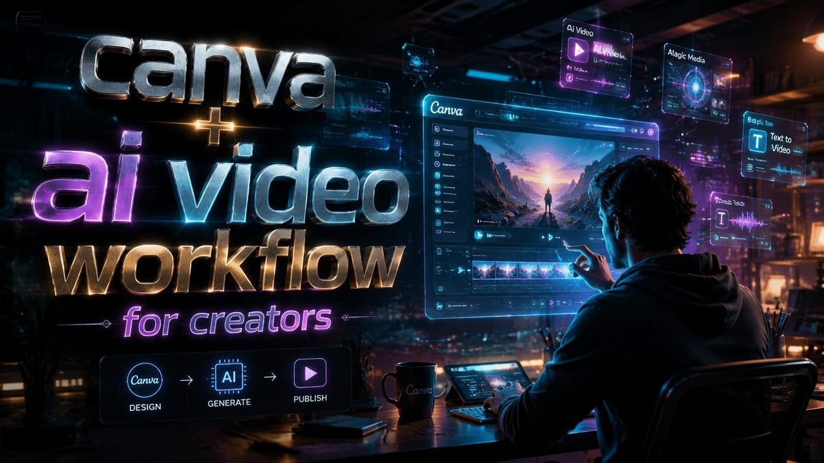 Step-by-Step Guide to Canva + AI Video Workflow for Creators (2026)