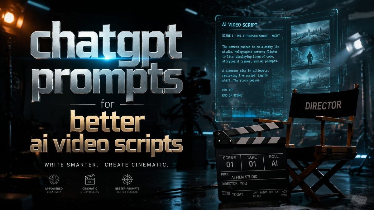 Step-by-Step Guide to ChatGPT Prompts for Better AI Video Scripts