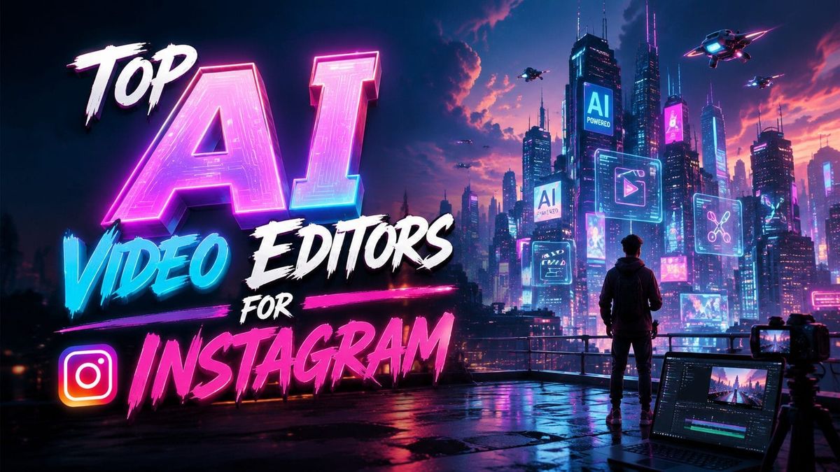 AI Video Editors for Instagram: 2026's Top Picks for Stunning Content
