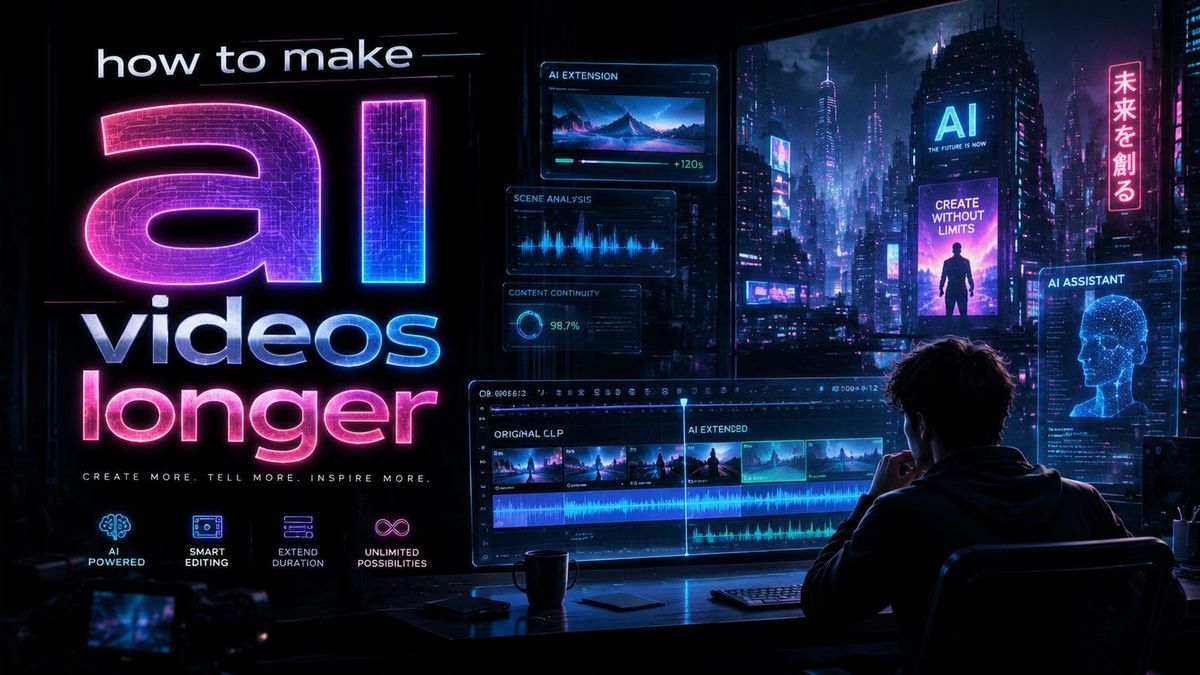 Step-by-Step Guide to Making AI Videos Longer in 2026