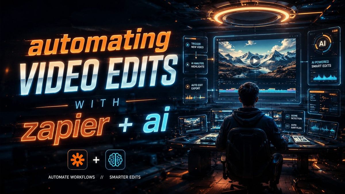 How Does Automating Video Edits with Zapier + AI Work in 2026?