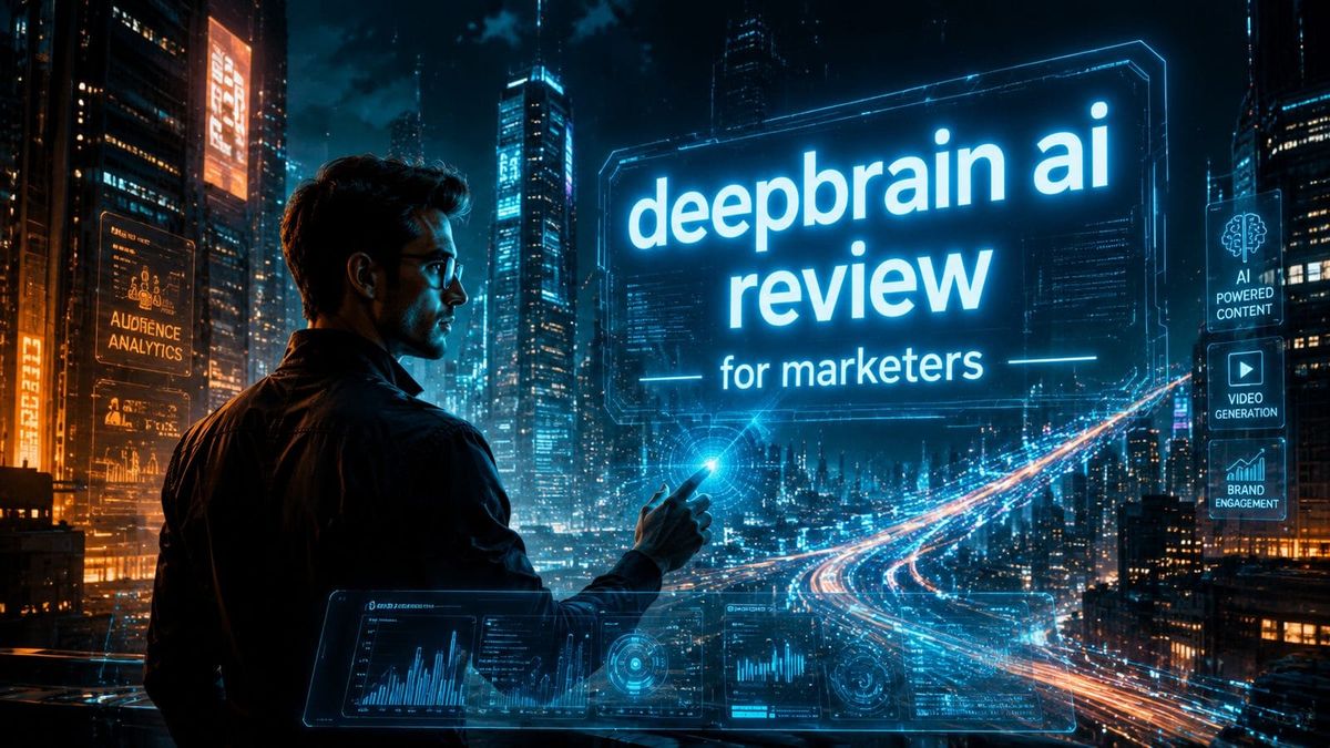 How Does DeepBrain AI Work for Marketers in 2026?