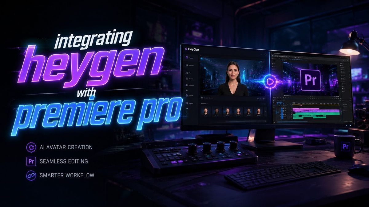 Cómo integrar Heygen con Premiere Pro en 2026