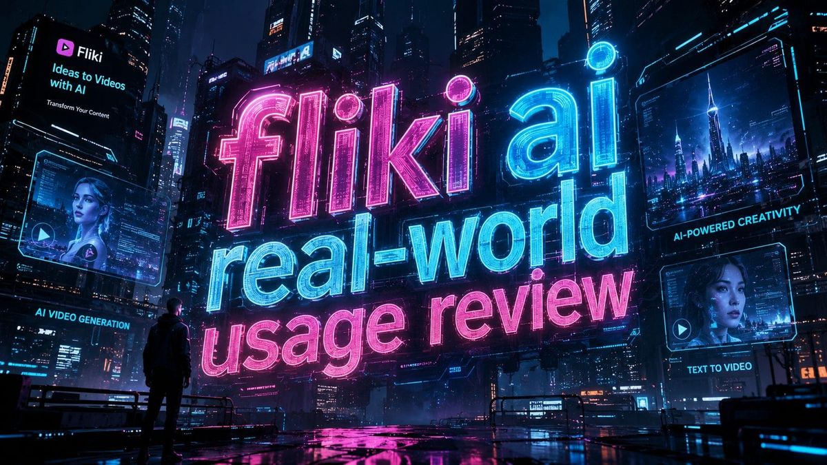 Fliki AI en acción: Análisis de uso en el mundo real (2026)