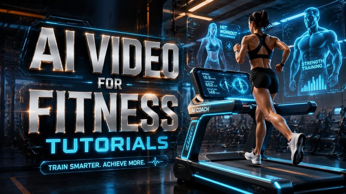 Videos de IA para Tutoriales de Fitness: Guía 2026