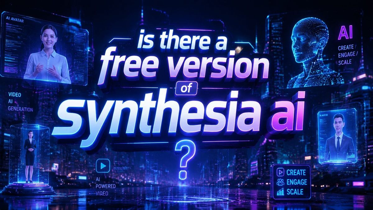 Is There a Free Version of Synthesia AI? (2026 Guide)