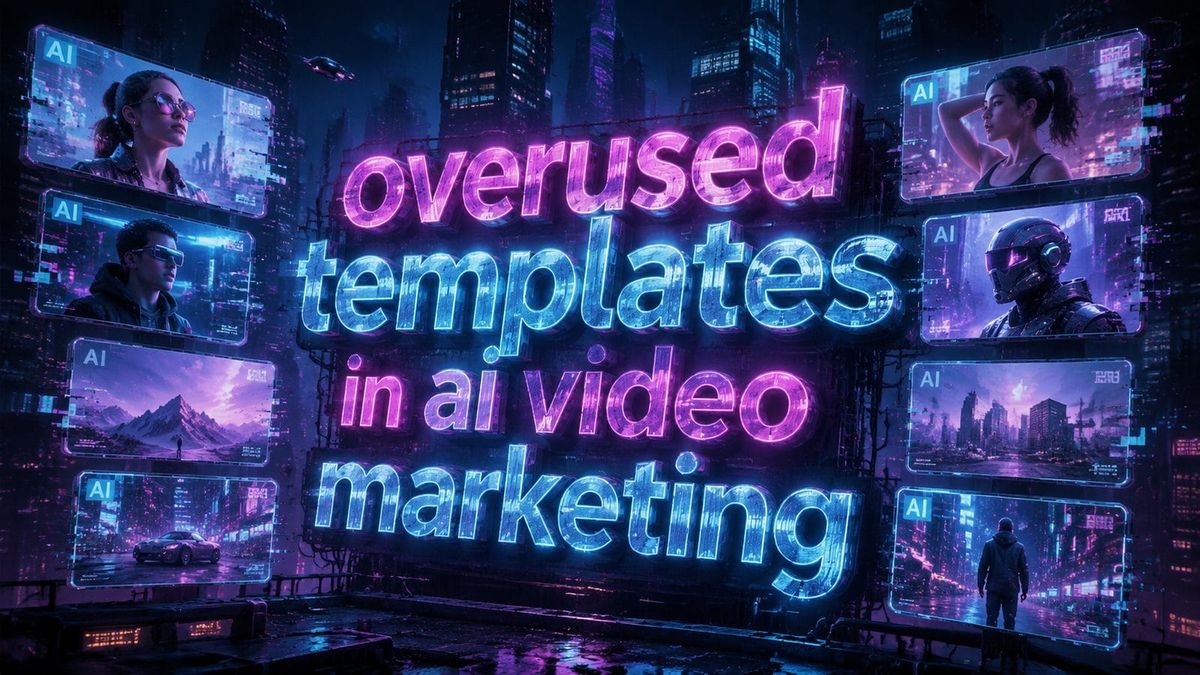 Why Overused AI Video Templates Happen and How to Fix Them