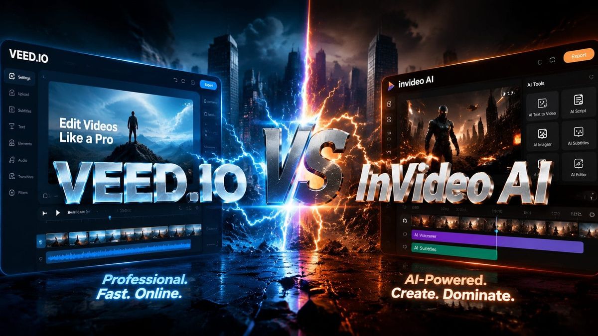 VEED.IO vs InVideo AI: Which Video Editor Wins in 2026?