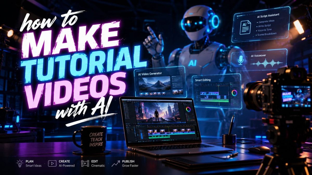 Cómo hacer videos tutoriales con IA: Guía paso a paso