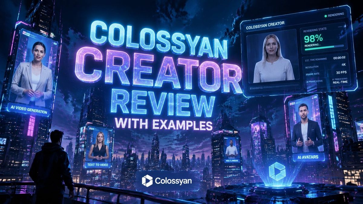 Colossyan Creator Review 2026: Real Examples and Performance Tests
