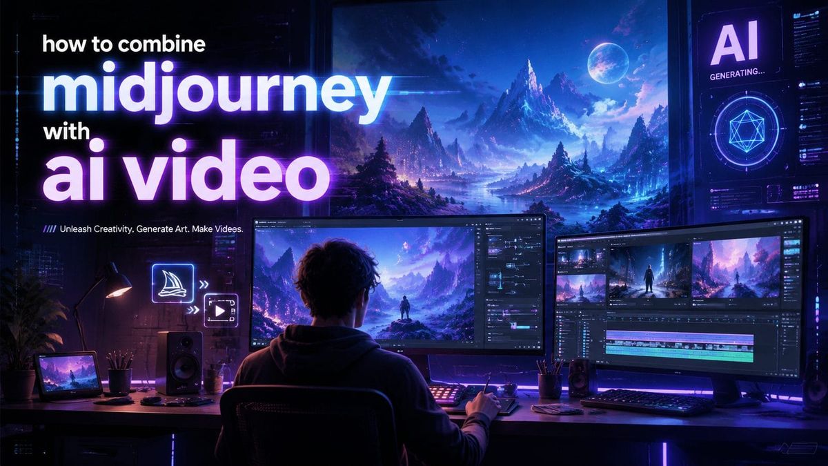 Step-by-Step Guide to Combining MidJourney with AI Video in 2026