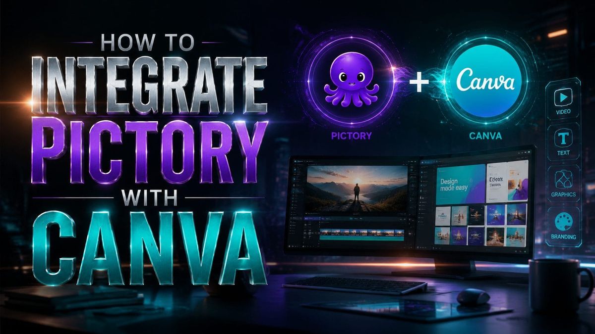 Cómo integrar Pictory con Canva: Guía Paso a Paso
