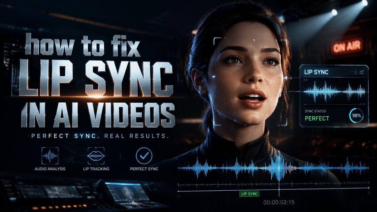 Why AI Video Lip Sync Fails and How to Fix It (2026 Guide)