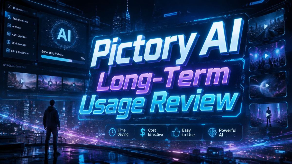 Pictory AI Long-Term Usage Review: 2026 Insights & Results