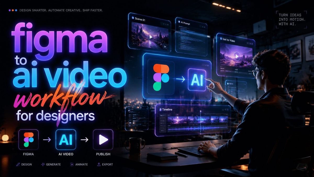 FigmaからAI動画作成へ：デザイナーのための効率的なワークフロー
