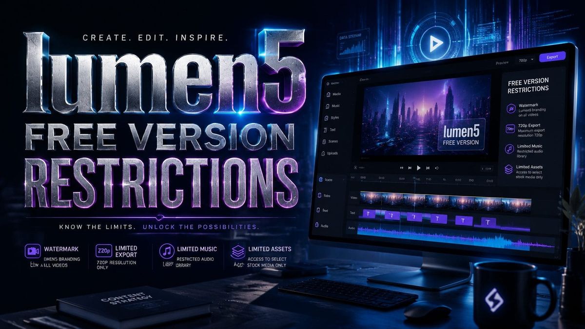 What Are Lumen5 Free Version Restrictions? Complete 2026 Guide