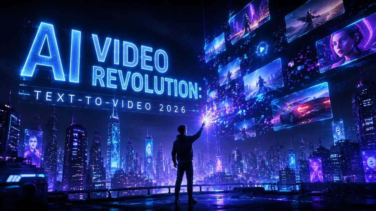 AI Video Revolution: Top Text-to-Video Generators Compared (2026 Edition)