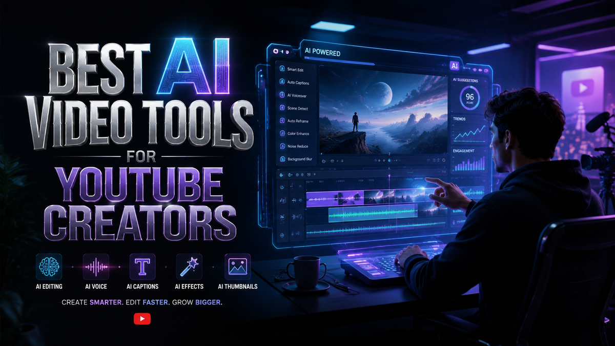 Best AI Video Tools for YouTube Creators in 2026 (Top Picks)