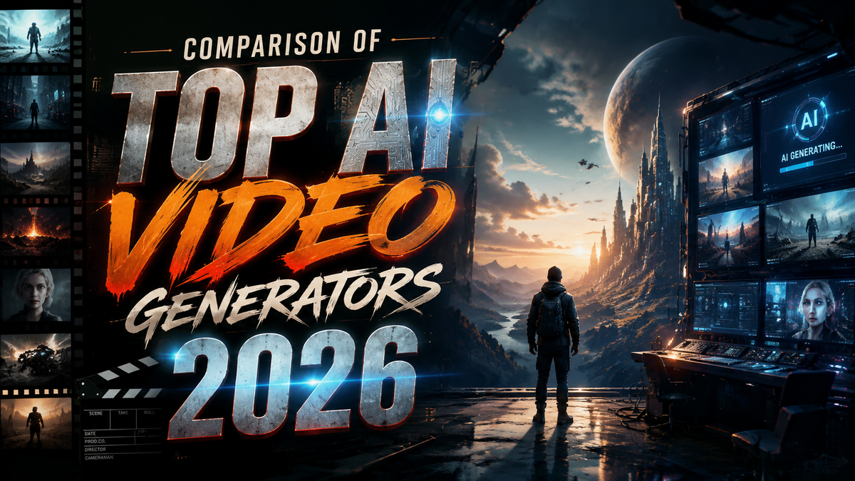 Comparativo dos Melhores Geradores de Vídeo por IA em 2026