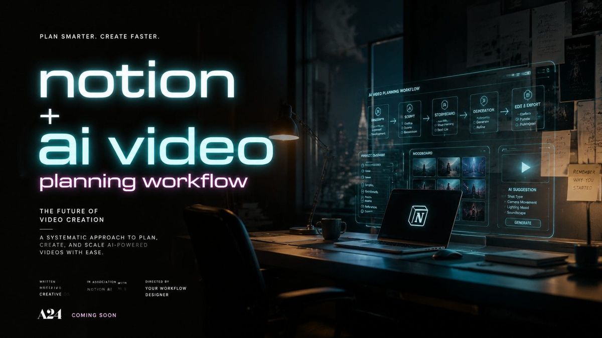 Notion + AI Video Planning: The Ultimate 2026 Workflow Guide